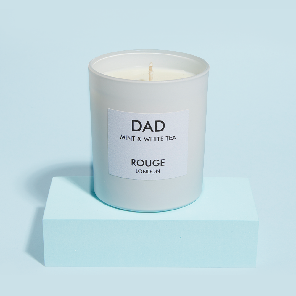 Dad - Mint White Tea Scented Candle - by Rouge London